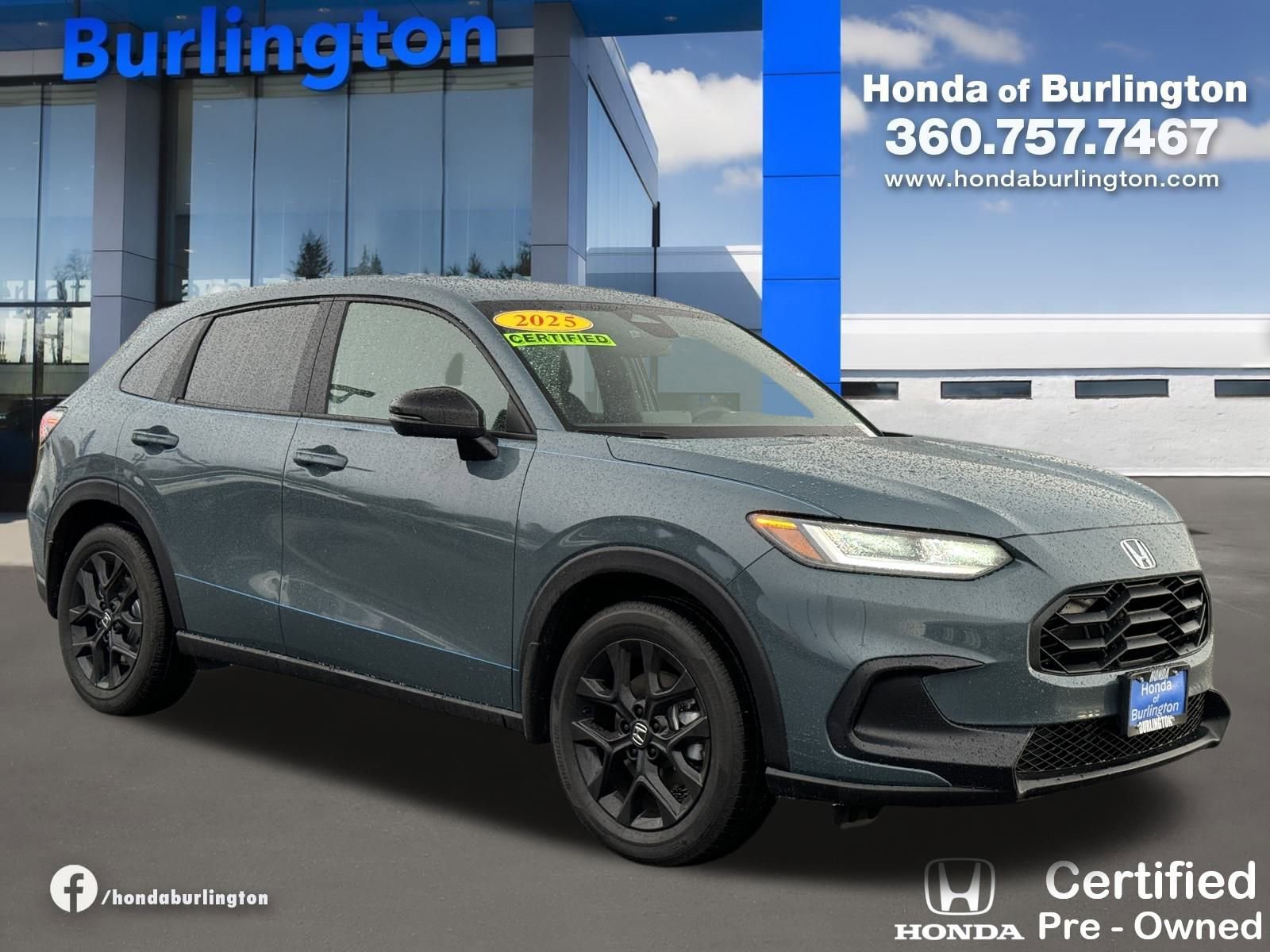 Certified 2025 Honda HR-V Sport image 10