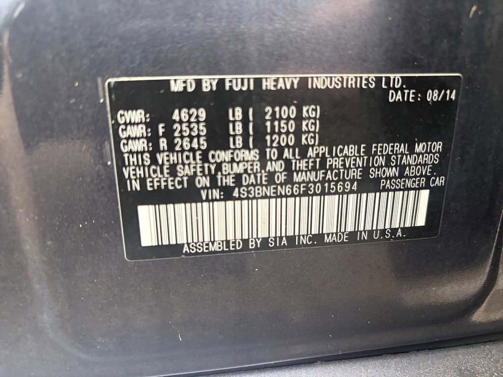 Used 2015 Subaru Legacy 3.6R Limited image 29