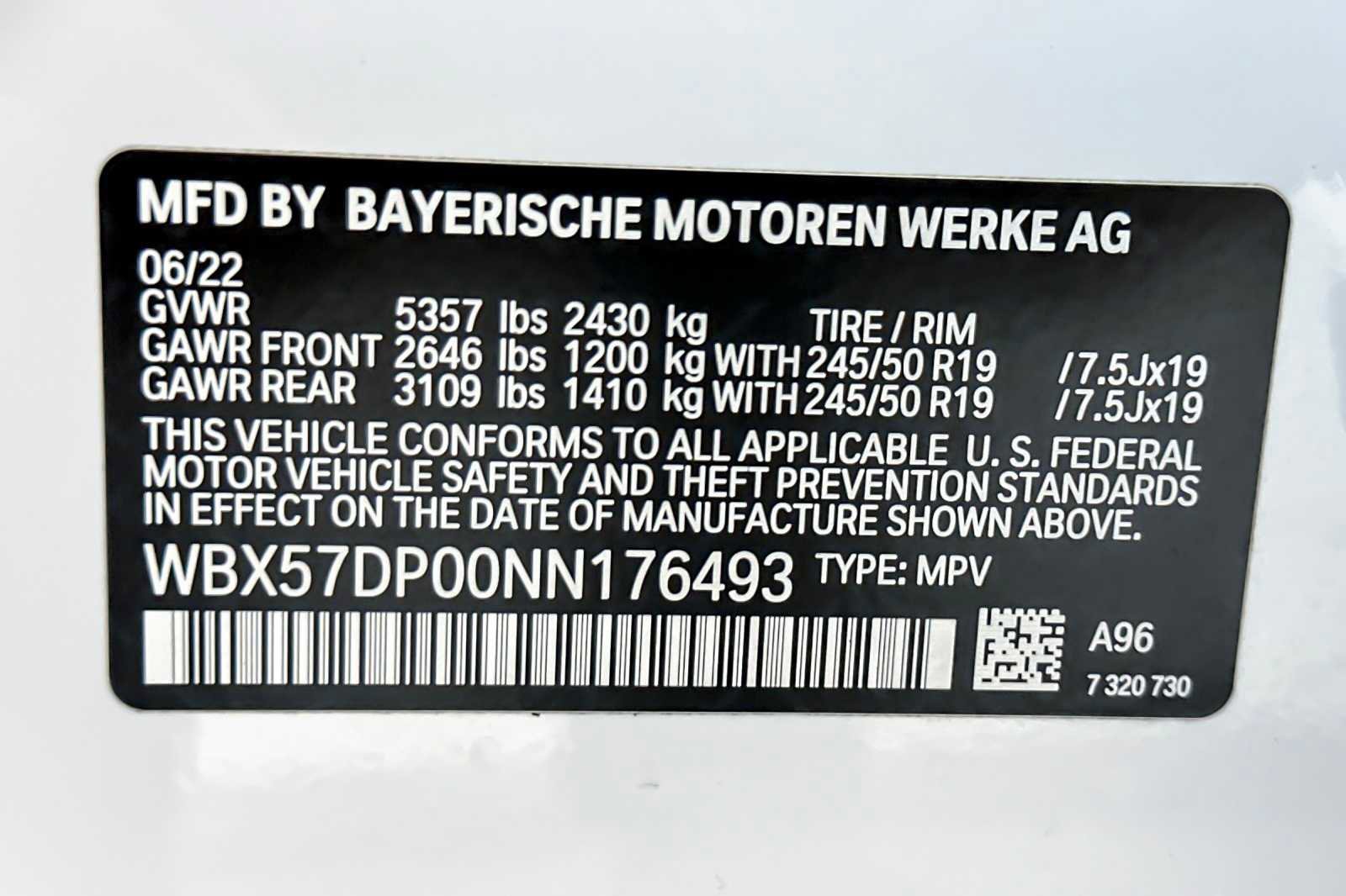 Used 2022 BMW X3 xDrive30i w/ Convenience Package w/ZPA image 30