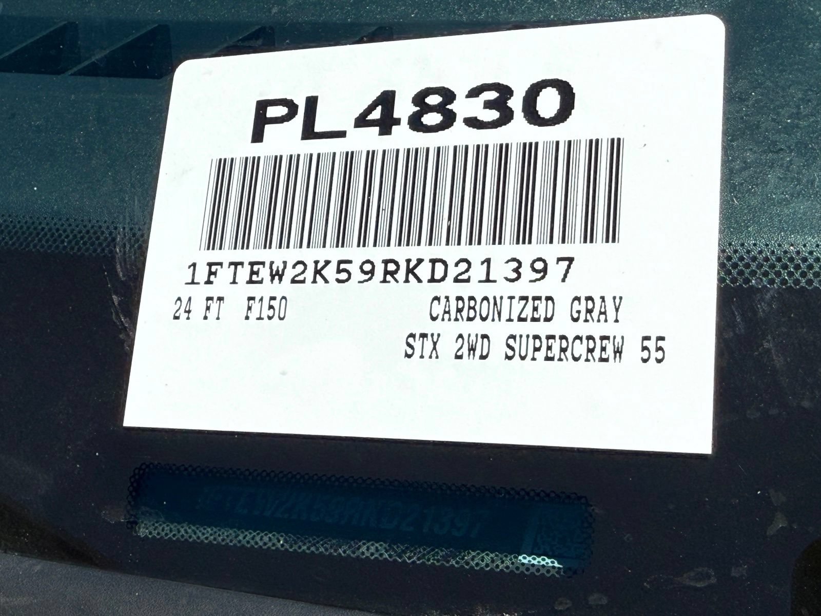 Used 2024 Ford F150 STX w/ STX Black Appearance Package RWD image 9