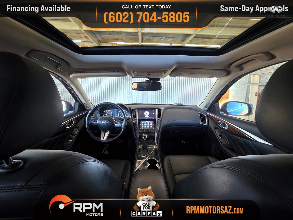 Used 2018 INFINITI Q50 Luxe w/ Cargo Package (L95) RWD image 9