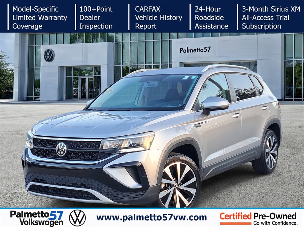 Certified 2022 Volkswagen Taos SE