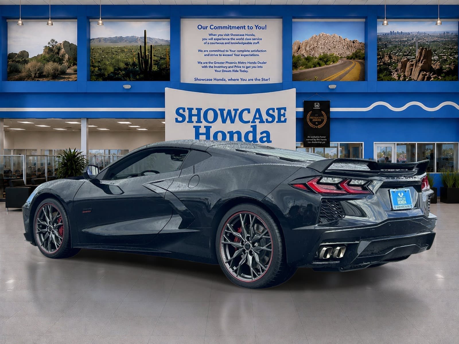 Used 2023 Chevrolet Corvette Stingray Premium Cpe w/ Z51 Performance Package RWD image 8
