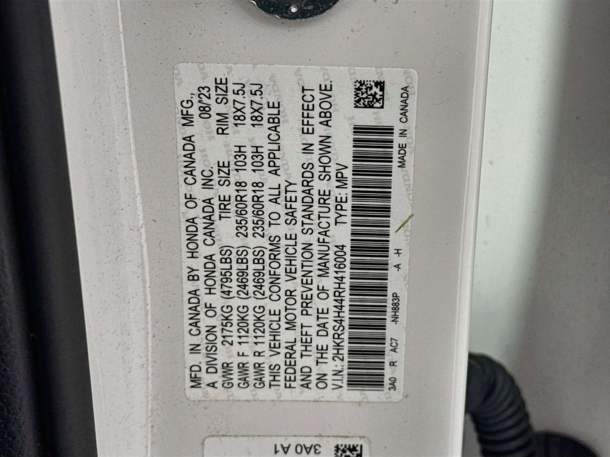 Certified 2024 Honda CR-V EX image 32