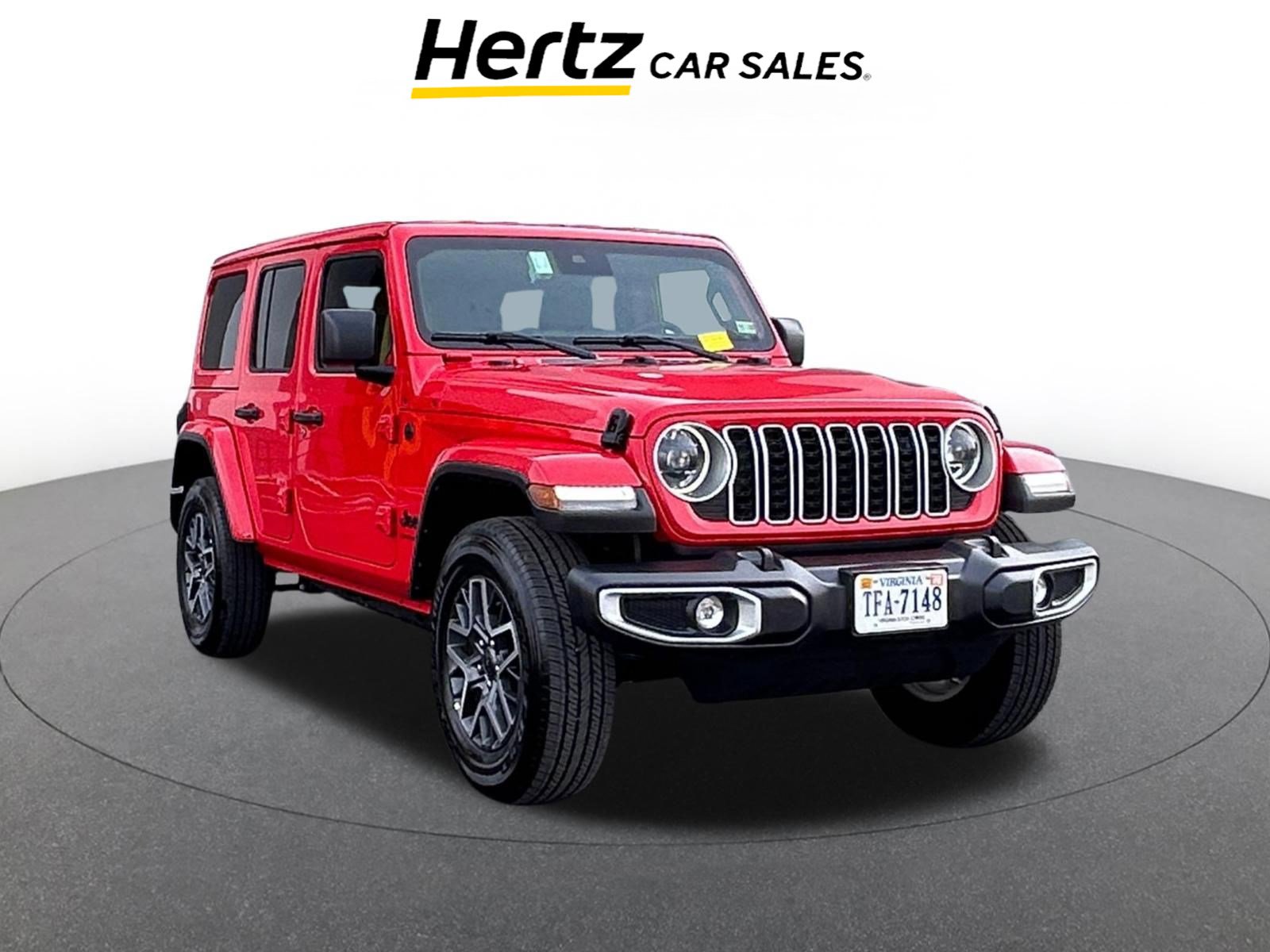Used 2025 Jeep Wrangler Sahara image 1