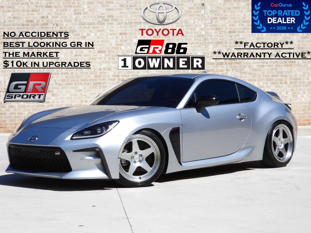 Used 2025 Toyota GR86 Premium w/ ALL Weather Mat Package (TMS) RWD image 1