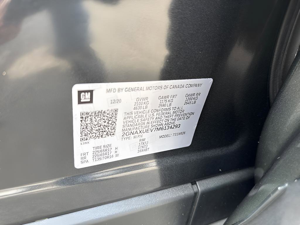 Used 2021 Chevrolet Equinox LT AWD/4WD image 6