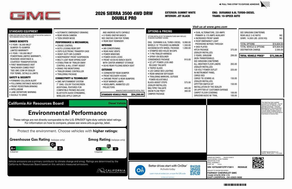 New 2026 GMC Sierra 3500 Pro AWD/4WD image 4
