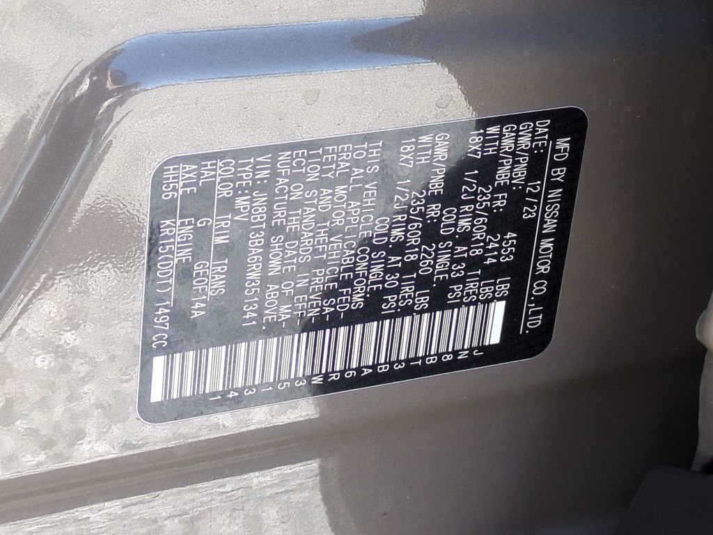 Certified 2024 Nissan Rogue SV FWD image 34
