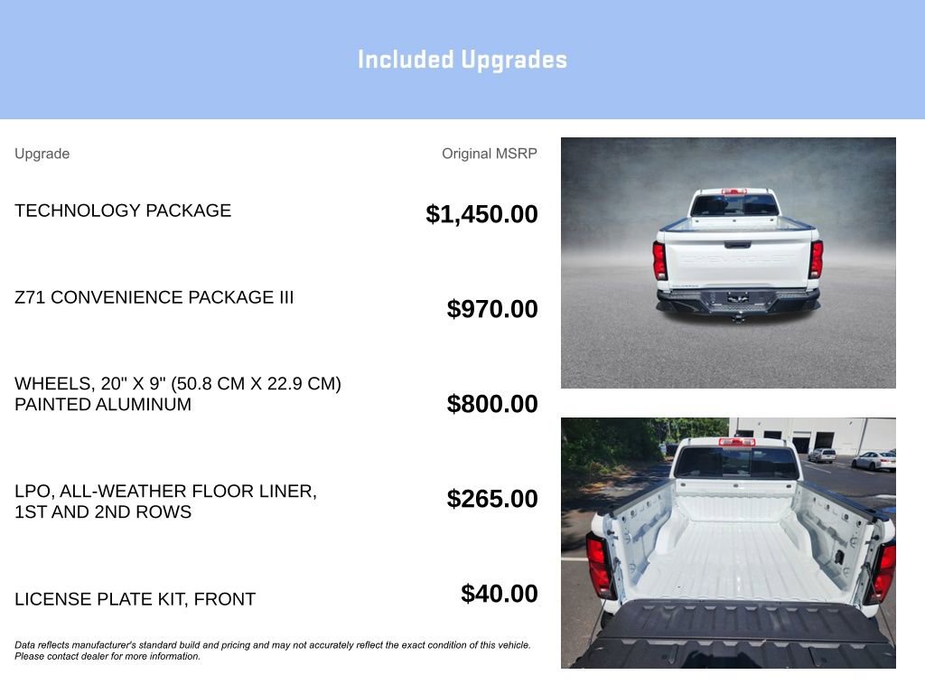 New 2026 Chevrolet Colorado Z71 w/ Technology Package image 15