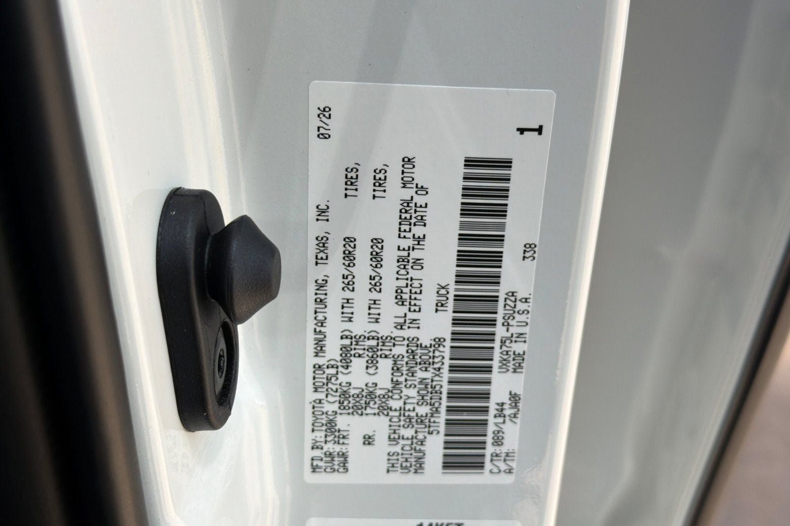 New 2026 Toyota Tundra 1794 Edition AWD/4WD image 34