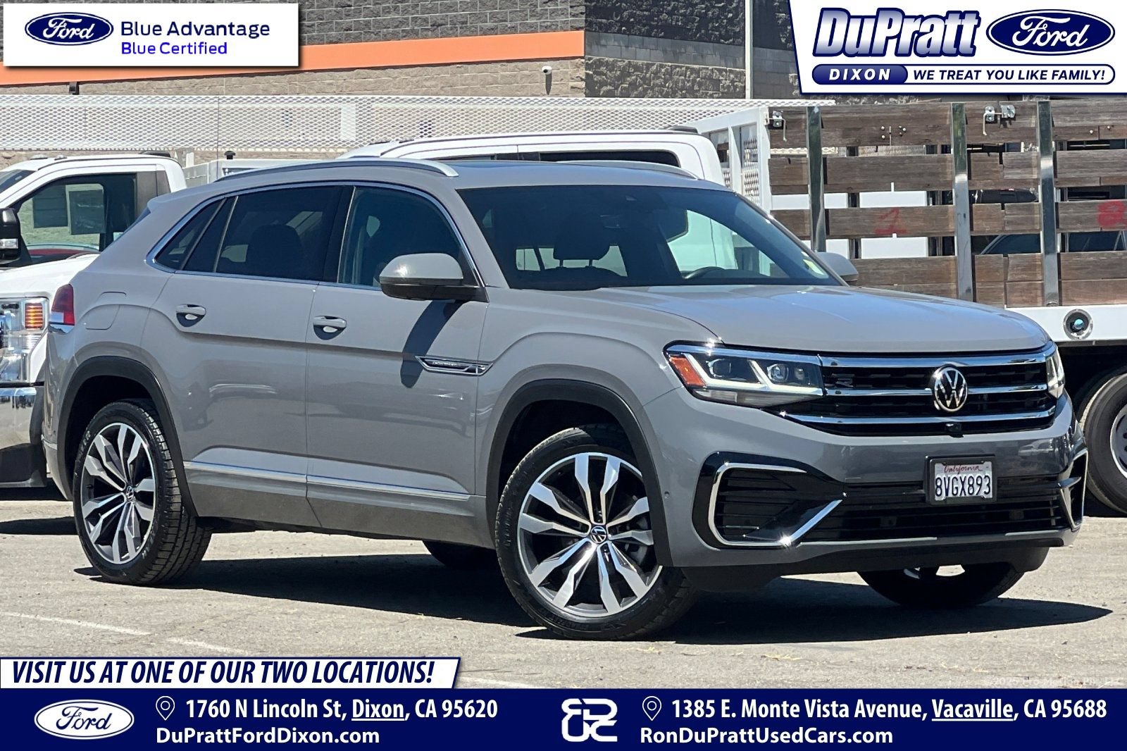 Used 2021 Volkswagen Atlas Cross Sport SEL Premium R-Line AWD/4WD image 1