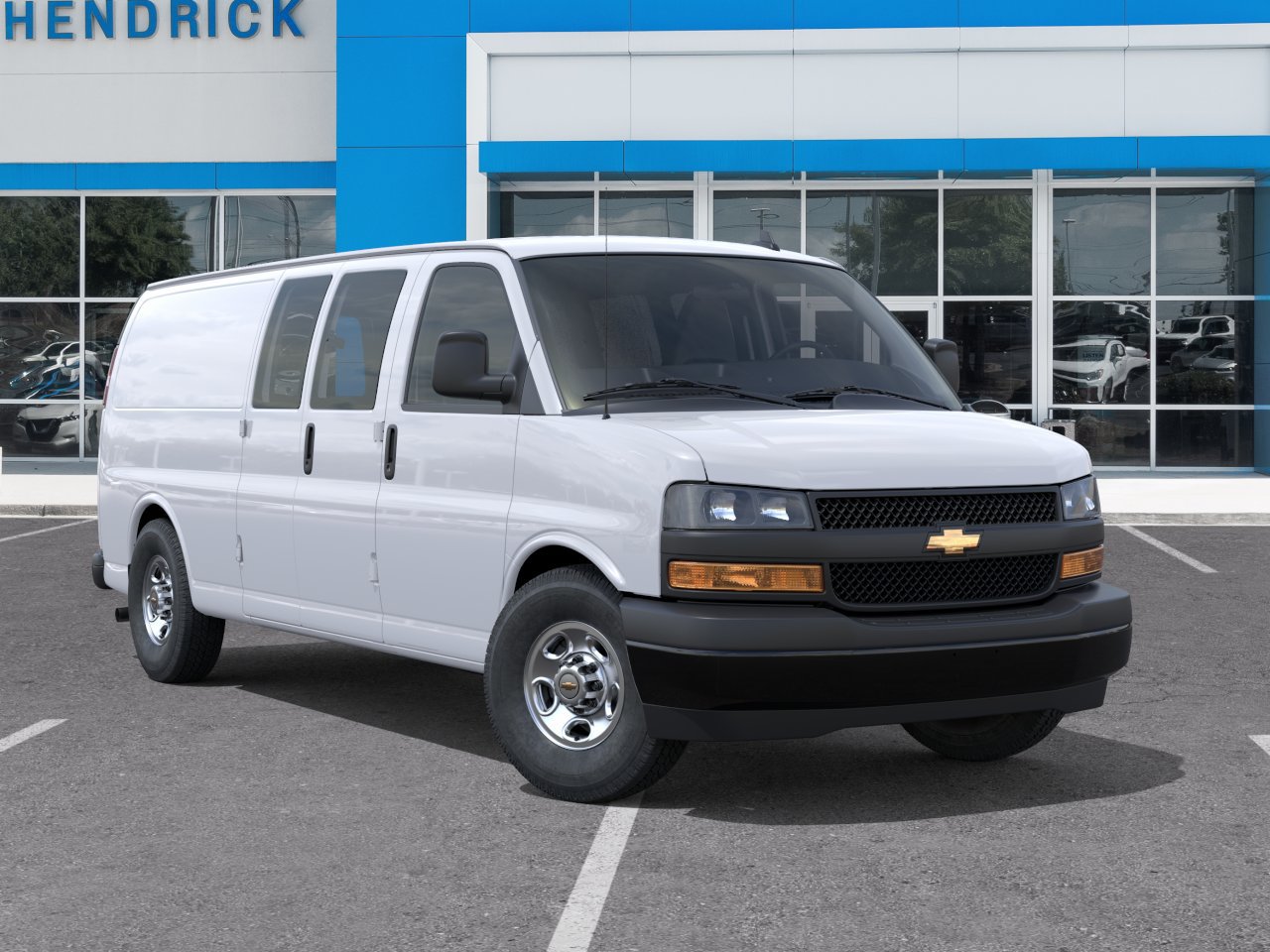 New 2025 Chevrolet Express 2500 Extended w/ Driver Convenience Package RWD image 44