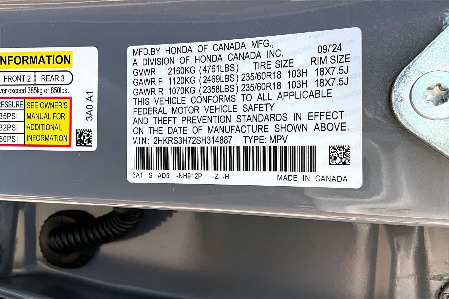 Used 2025 Honda CR-V EX-L image 37