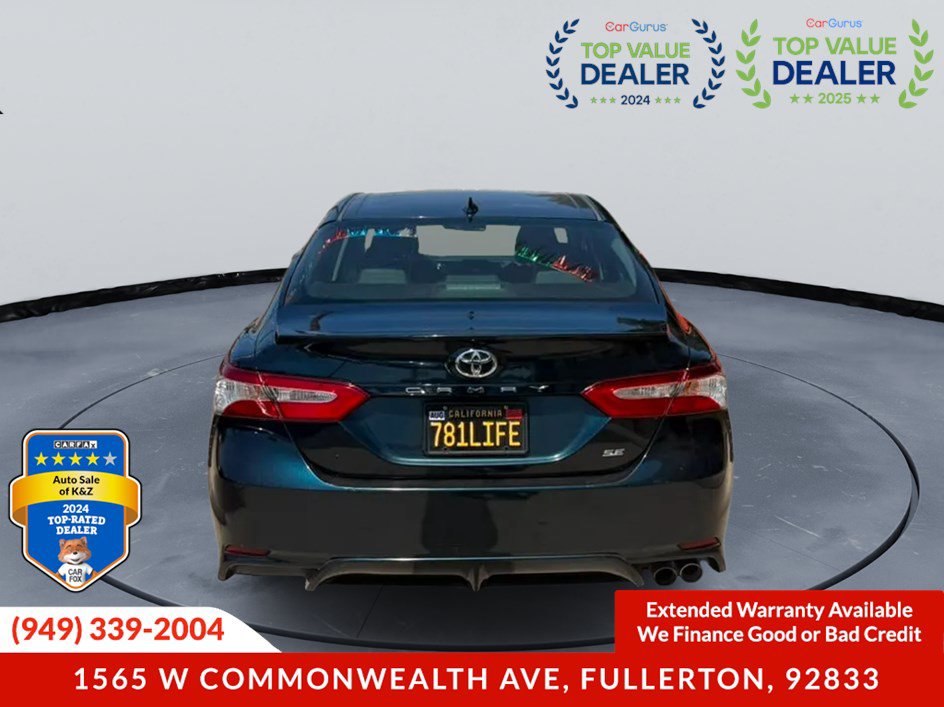 Used 2020 Toyota Camry SE FWD image 5