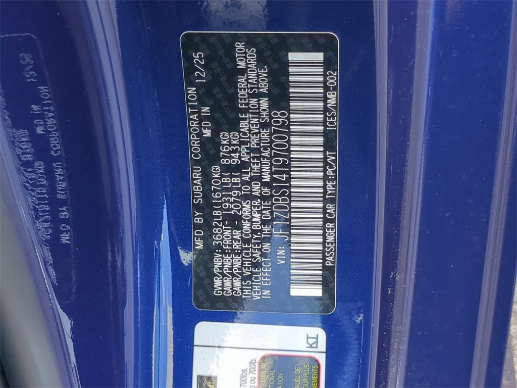 New 2026 Subaru BRZ tS image 32