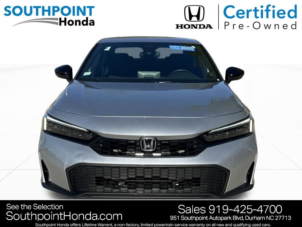 Certified 2025 Honda Civic Sport video 2