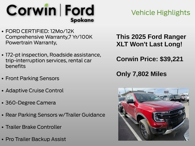 Used 2025 Ford Ranger XLT image 11