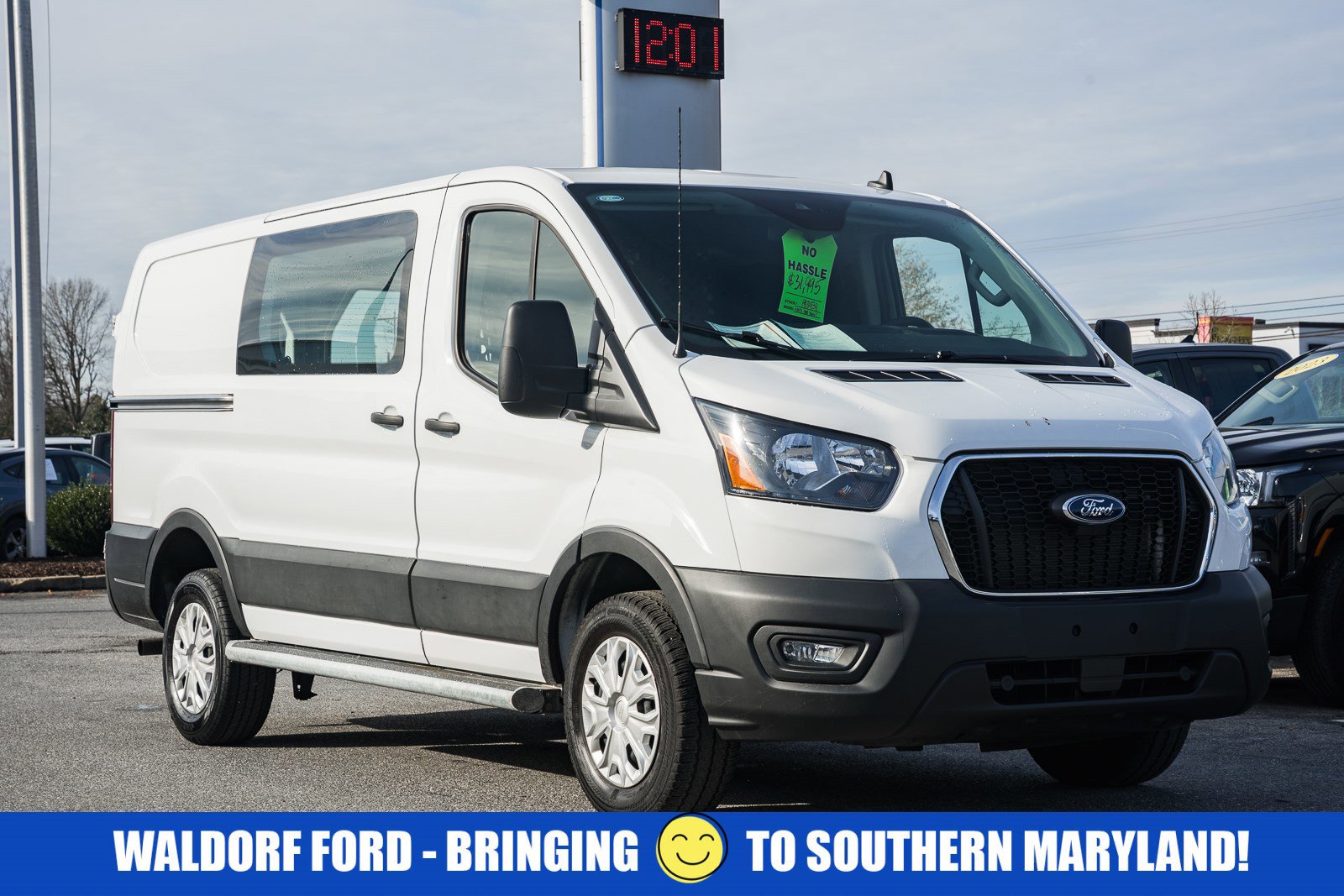 Certified 2023 Ford Transit 250 Low Roof w/ Exterior Upgrade Package