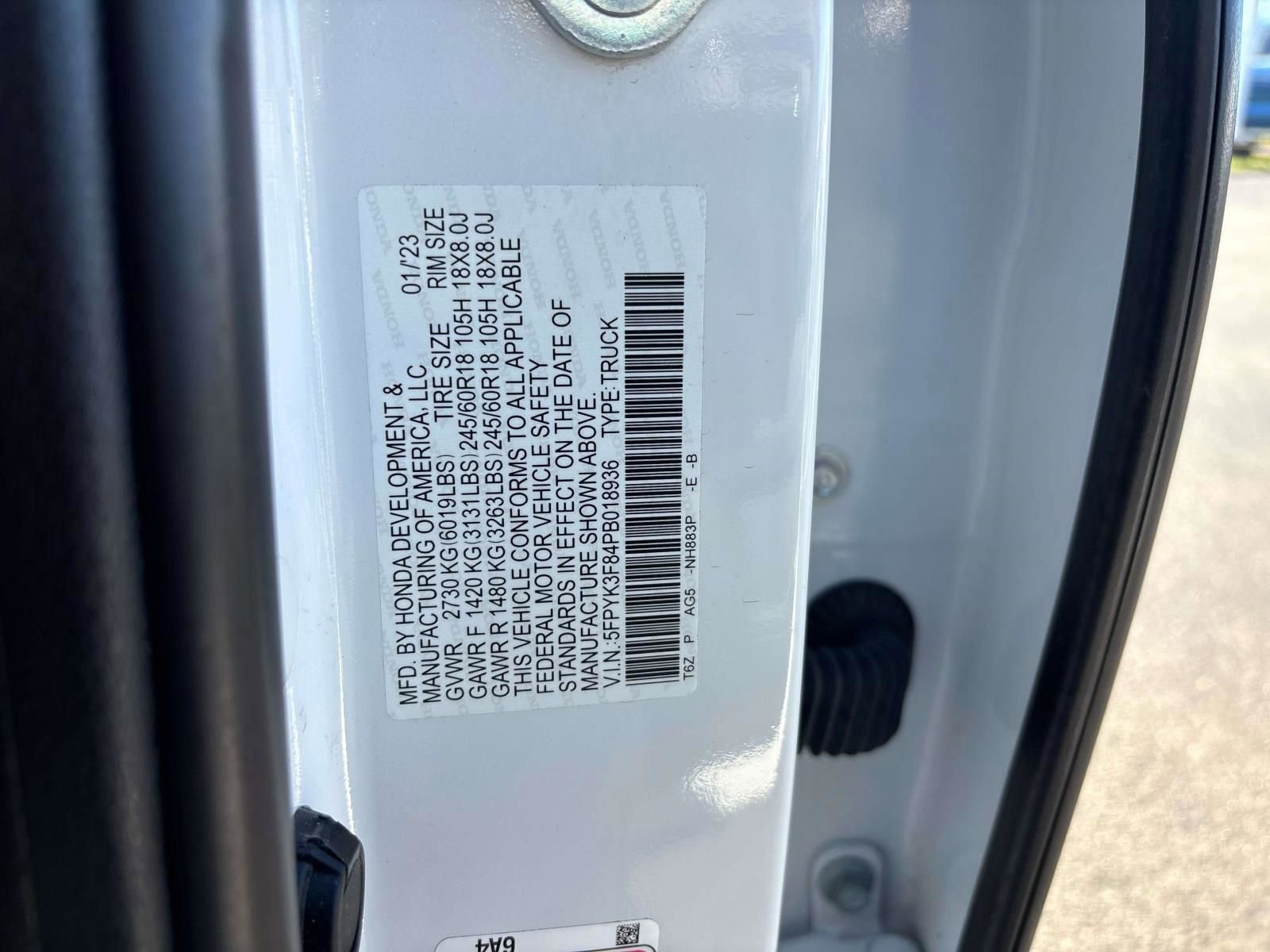 Certified 2023 Honda Ridgeline Black Edition image 33