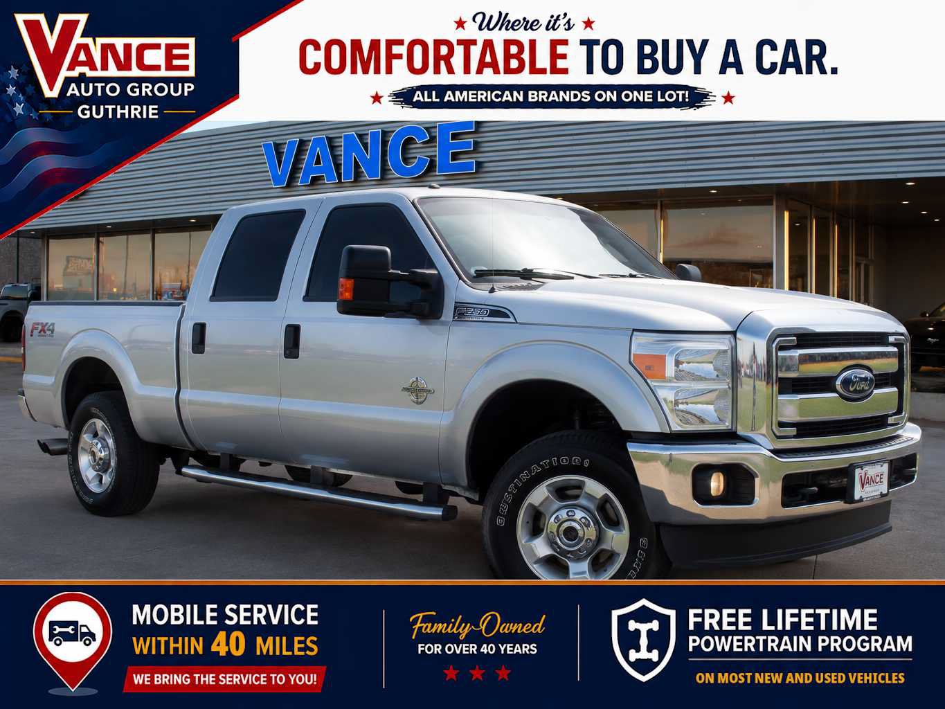 Used 2016 Ford F250 XLT w/ XLT Value Package AWD/4WD image 1