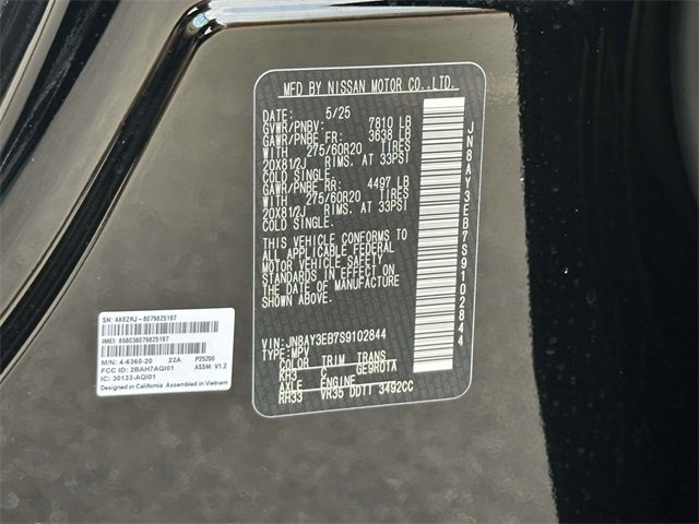 New 2025 Nissan Armada Platinum w/ Convenience Package image 25