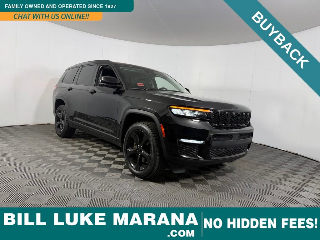 Used 2023 Jeep Grand Cherokee L Limited w/ Black Appearance Package RWD image 1