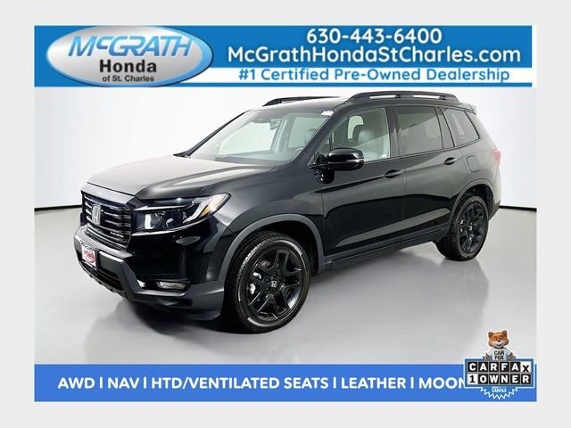 Certified 2024 Honda Passport Black Edition