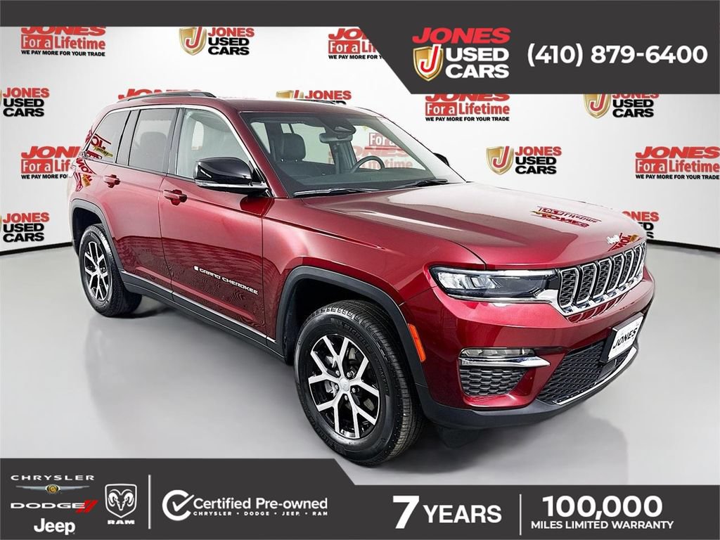 Used 2024 Jeep Grand Cherokee Limited AWD/4WD image 1