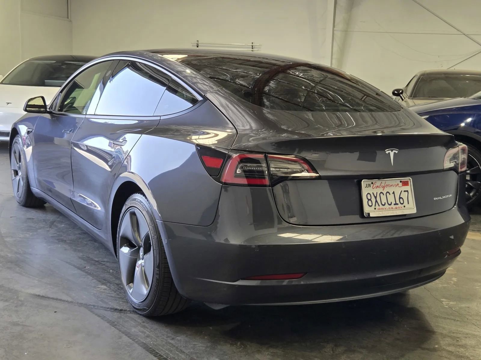 Used 2021 Tesla Model 3 Long Range AWD/4WD image 2