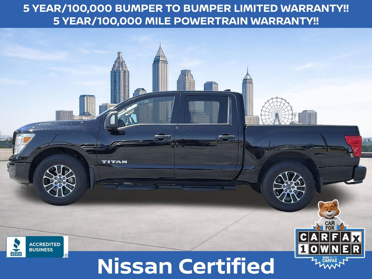 Certified 2024 Nissan Titan SV w/ SV Convenience Package image 2