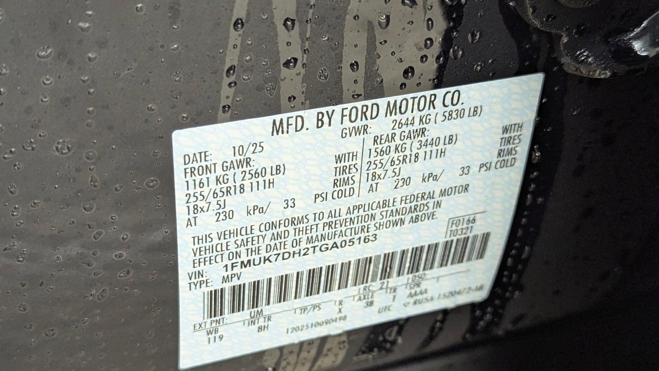 New 2026 Ford Explorer Active image 19