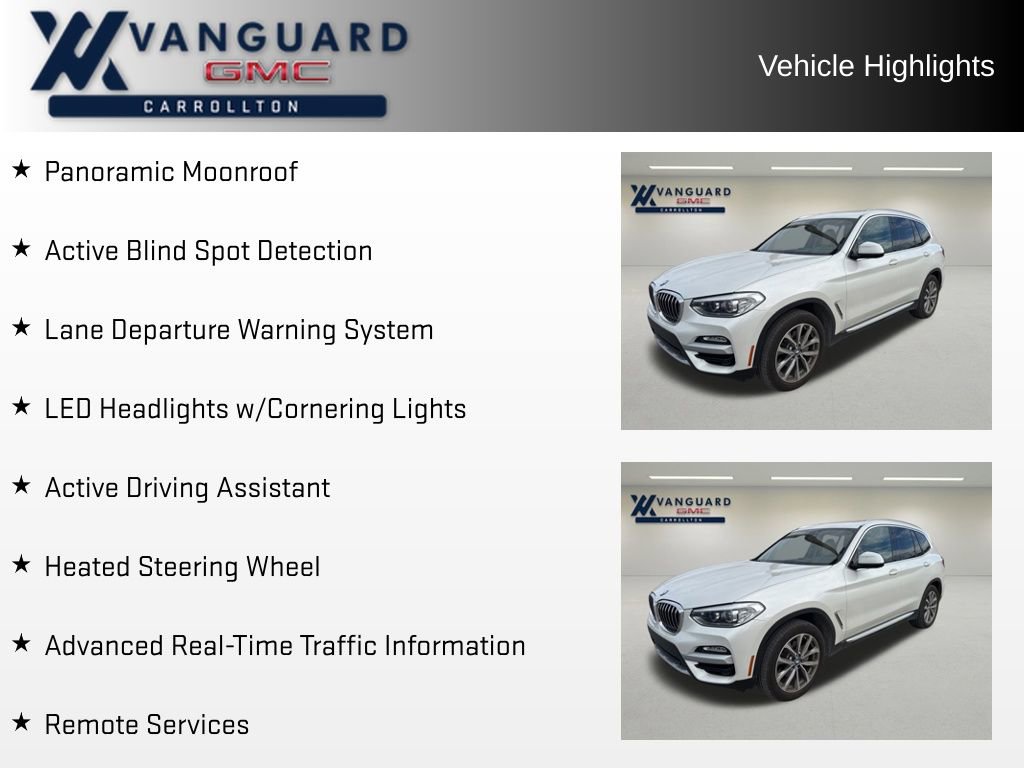 Used 2019 BMW X3 xDrive30i w/ Convenience Package image 10