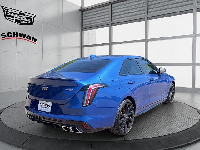 Used 2022 Cadillac CT4 V w/ Technology Package AWD/4WD image 4