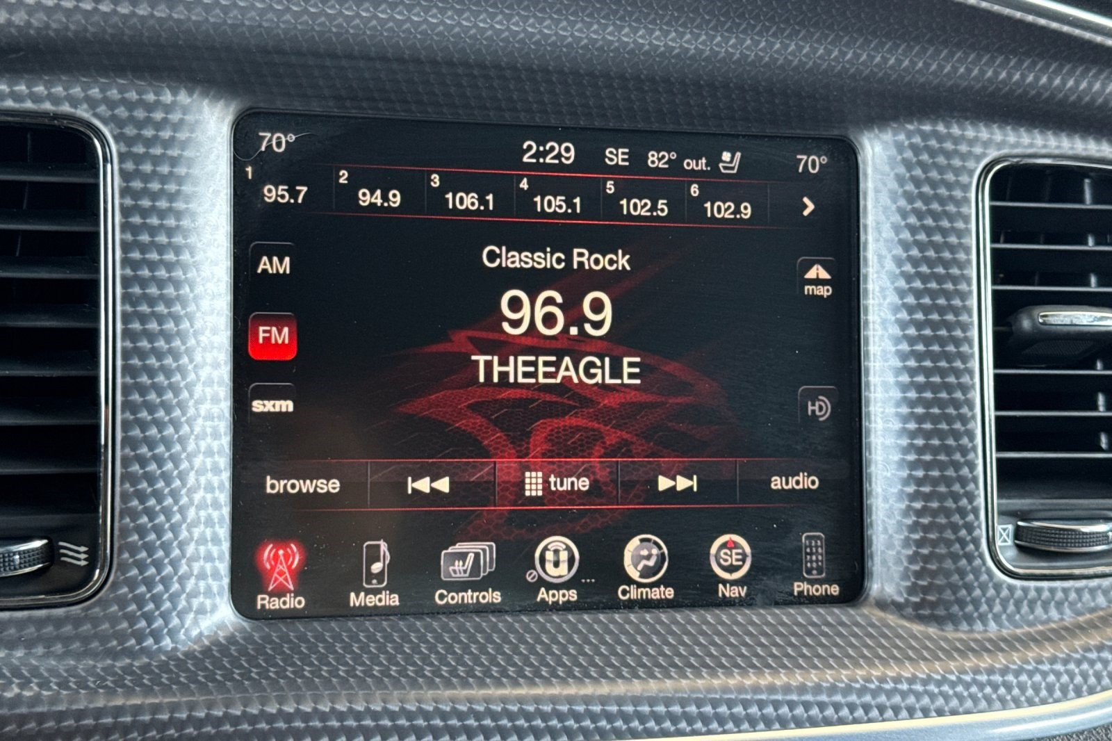 Used 2016 Dodge Charger SRT Hellcat w/ Harman/Kardon Audio Group RWD image 22