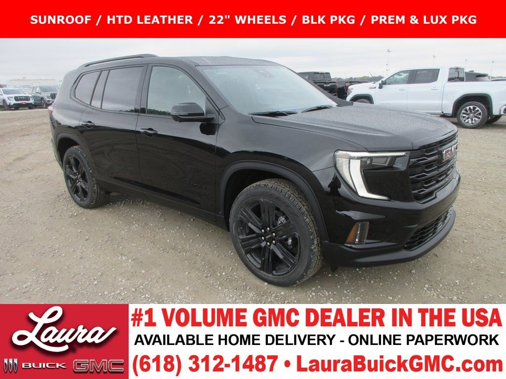 New 2026 GMC Acadia Elevation w/ Black Edition