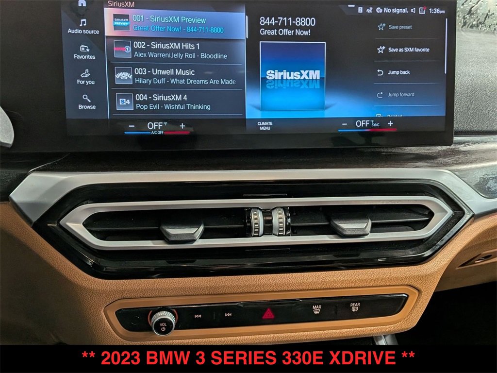 Certified 2023 BMW 330e xDrive 330e xDrive w/ Driving Assistance Package image 24