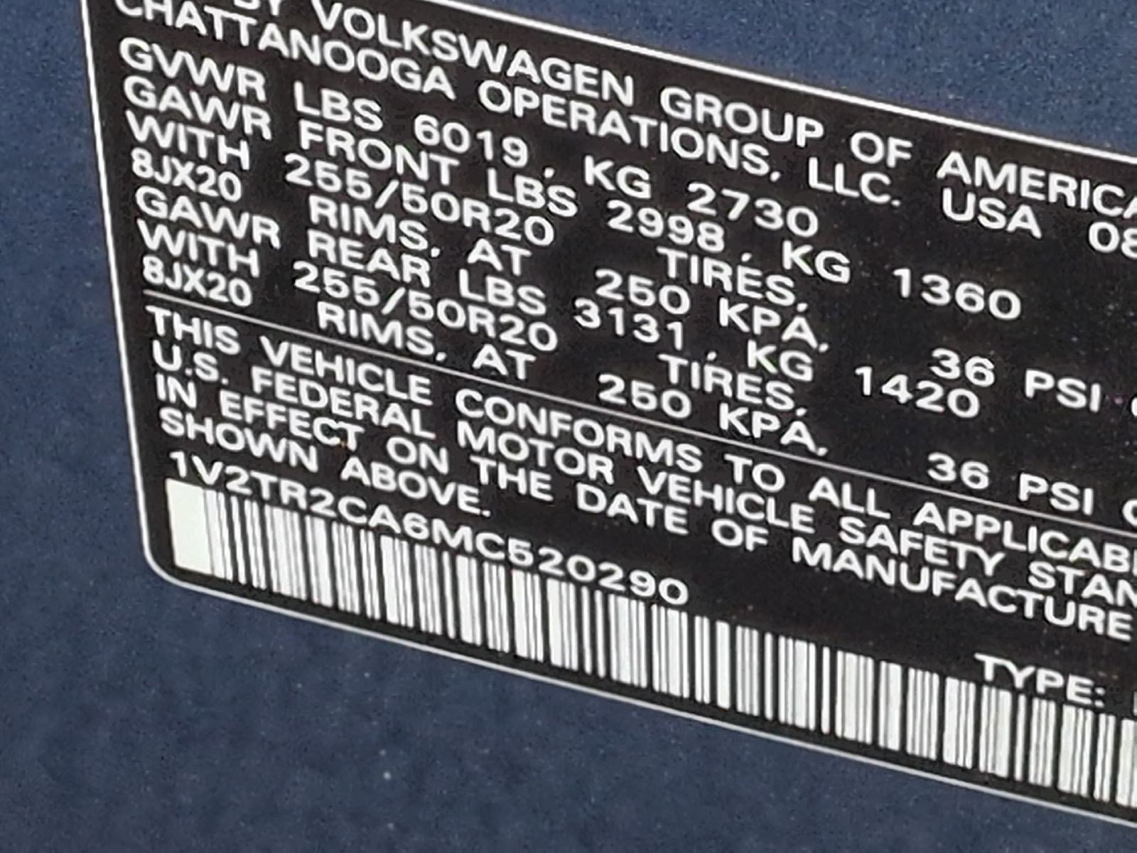 Used 2021 Volkswagen Atlas SEL Premium image 32