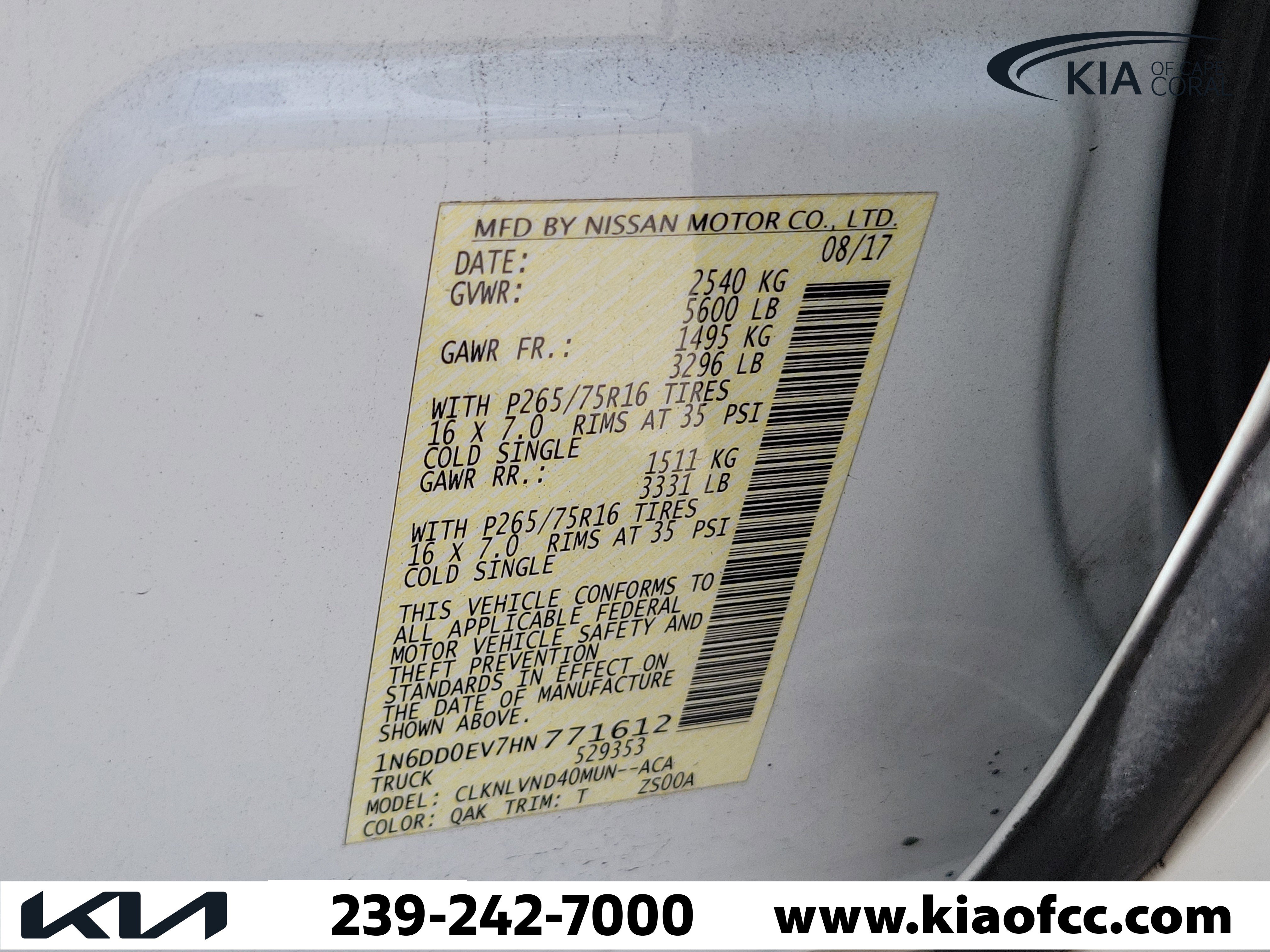 Used 2017 Nissan Frontier PRO-4X w/ Pro-4x Luxury Package image 33