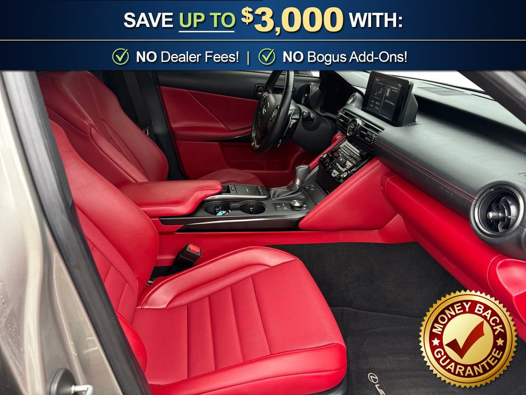 Used 2023 Lexus IS 350 F Sport w/ Memory Package RWD image 21