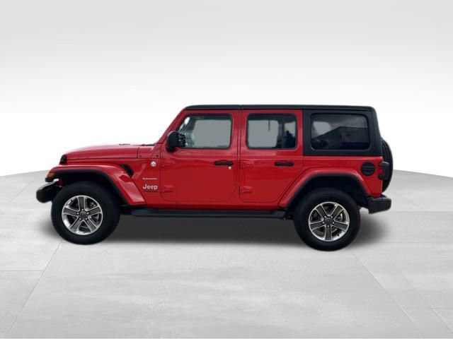 Used 2021 Jeep Wrangler Unlimited Sahara video 5