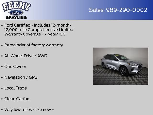 Used 2024 Ford Escape ST-Line w/ Tech Pack #1 AWD/4WD video 4