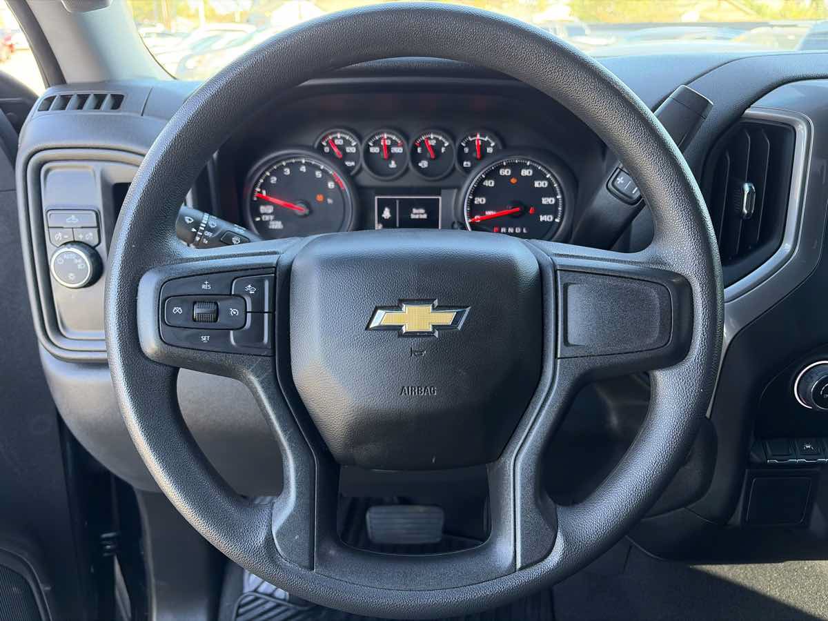 Used 2022 Chevrolet Silverado 1500 Custom w/ LPO, Dark Essentials Package RWD image 37