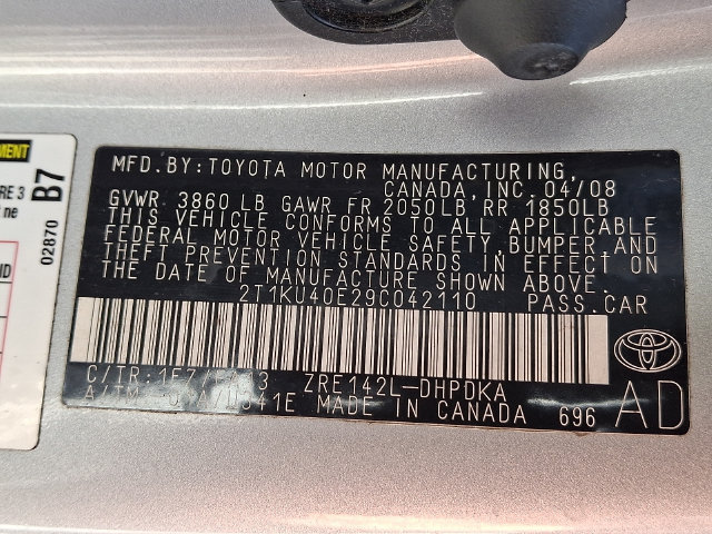 Used 2009 Toyota Matrix FWD image 27