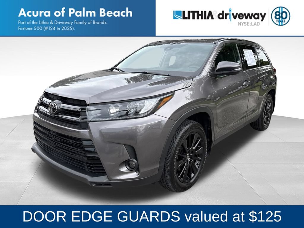 Used 2019 Toyota Highlander SE AWD/4WD image 1