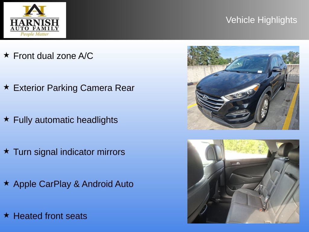 Used 2017 Hyundai Tucson SE Plus w/ Cargo Package AWD/4WD image 10
