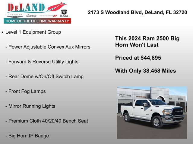 Used 2024 RAM 2500 Big Horn image 18