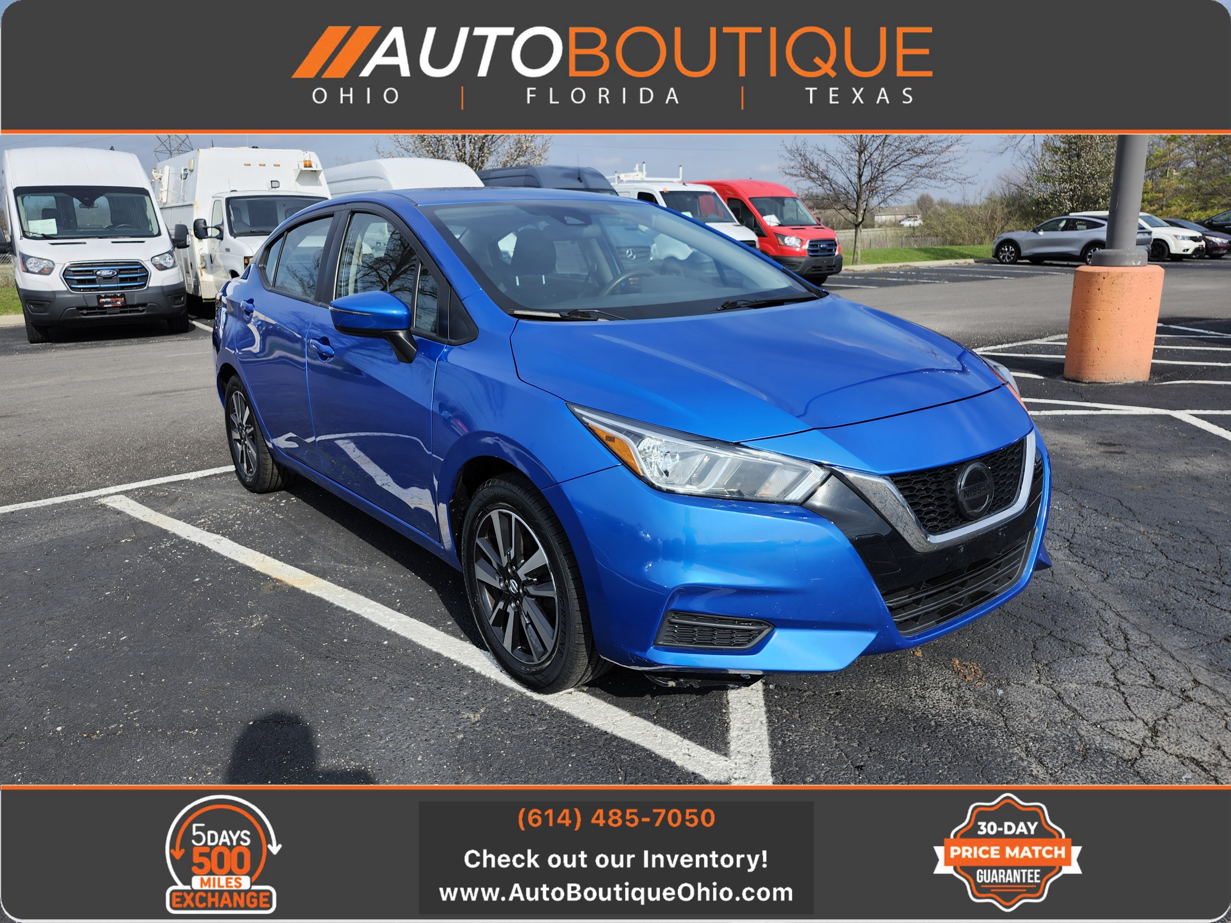 Used 2021 Nissan Versa SV