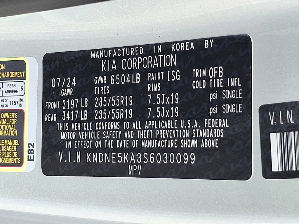 Certified 2025 Kia Carnival SX Prestige FWD image 28