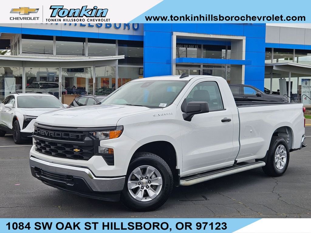 Used 2024 Chevrolet Silverado 1500 W/T RWD image 1